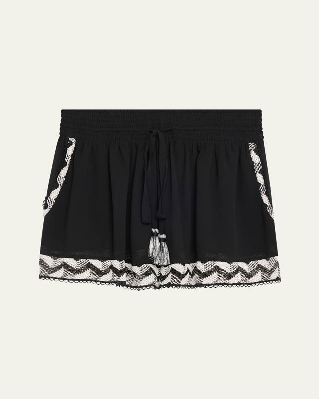 Hank Sheer Drawstring Shorts